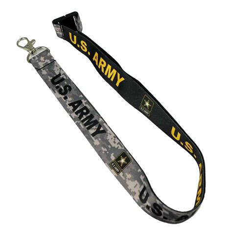 military lanyard id holder